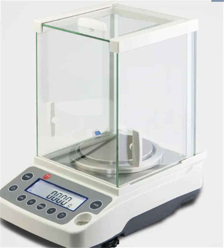 

220g*0.0001g High Accuracy Lab Analytical Balance Temperature compensation Balance Scale USB 220V