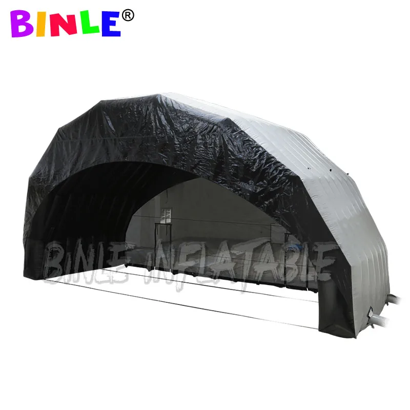 Customized large13x5x6.5mH Multi-purpose PVC inflatable stage cover tent,inflatable air roof event shelter for concert