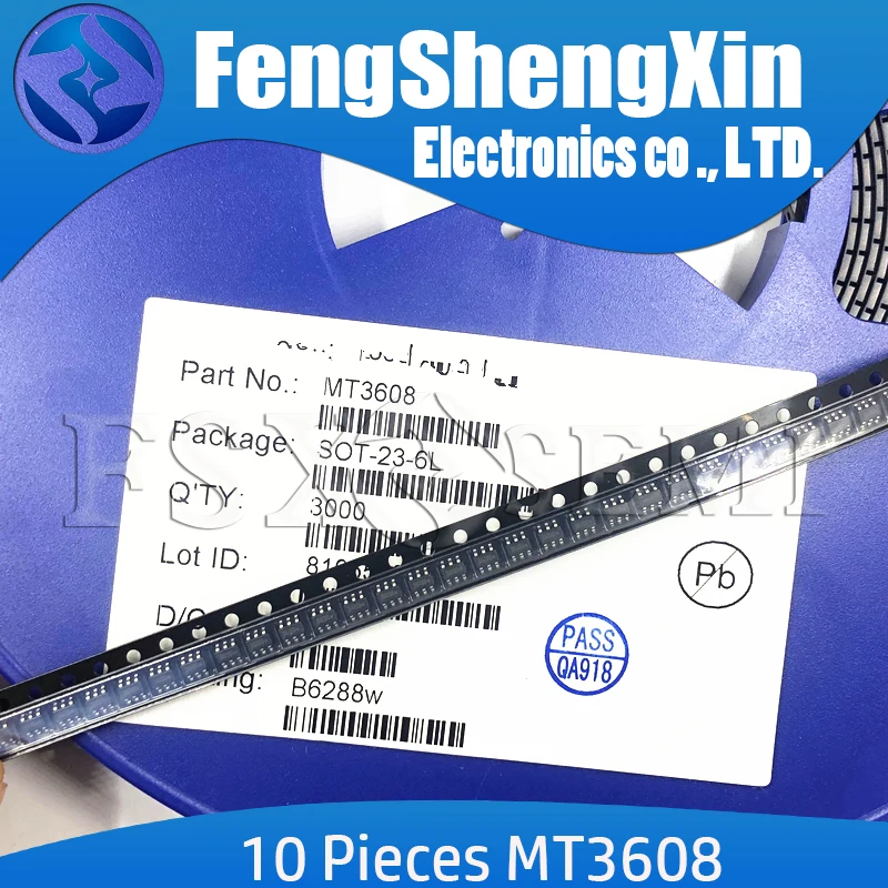 10-20PCS MT3608 SOT23-6 3608 B628 B6288 B6289 B6286 IC