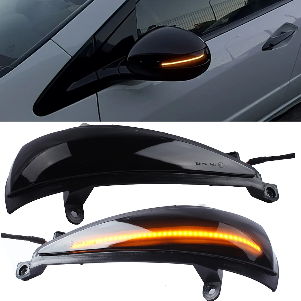 1 Set Led Side Door Wing Mirrors Dynamic Sweep Turn Signal Light Indicator Lamp For Honda Civic 2006 2007 2008 2009 2010 201