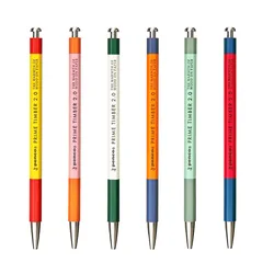 Japan HIGHTIDE Color Retro Mechanical Pencil Penco 2.0mm Mechanical Pencil with Sharpener 1PCS