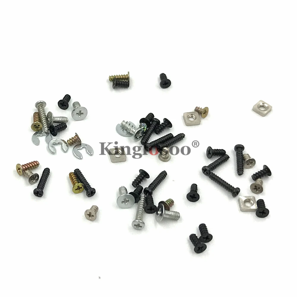 Conjunto completo de tornillos de repuesto para consola Nintendo 3DS