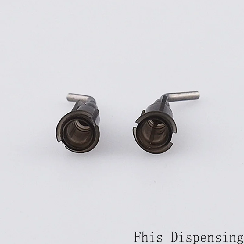 Đồng Hồ Nam Dây Thép Không Gỉ Phân Phối Cùn Đầu 16G 45 Độ Khuỷu Tay Pha Chế Kim Gói 20