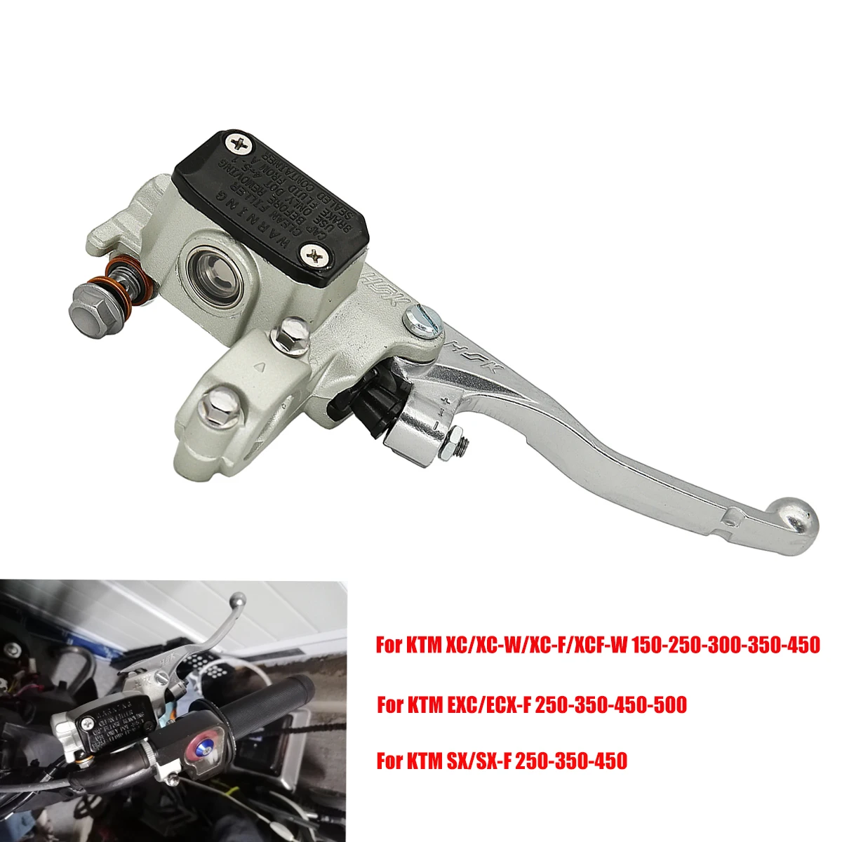 Dźwignia głównego cylindra hamulcowego przedniego do KTM EXC EXCF XC XCW XC-F XCF-W SX SXF 150 250 300 350 400 450 500 Akcesoria motocyklowe