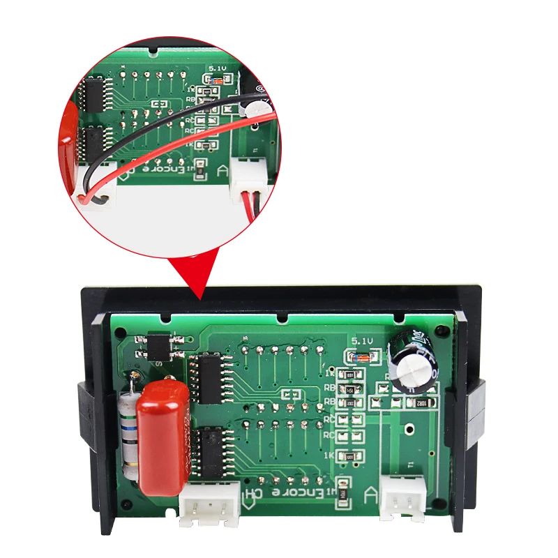 AC50-500V 220V Dual Display Spannung Strom Meter Detector Meter Amperímetro LED Voltmeter Amperemeter Elektrische Instrument