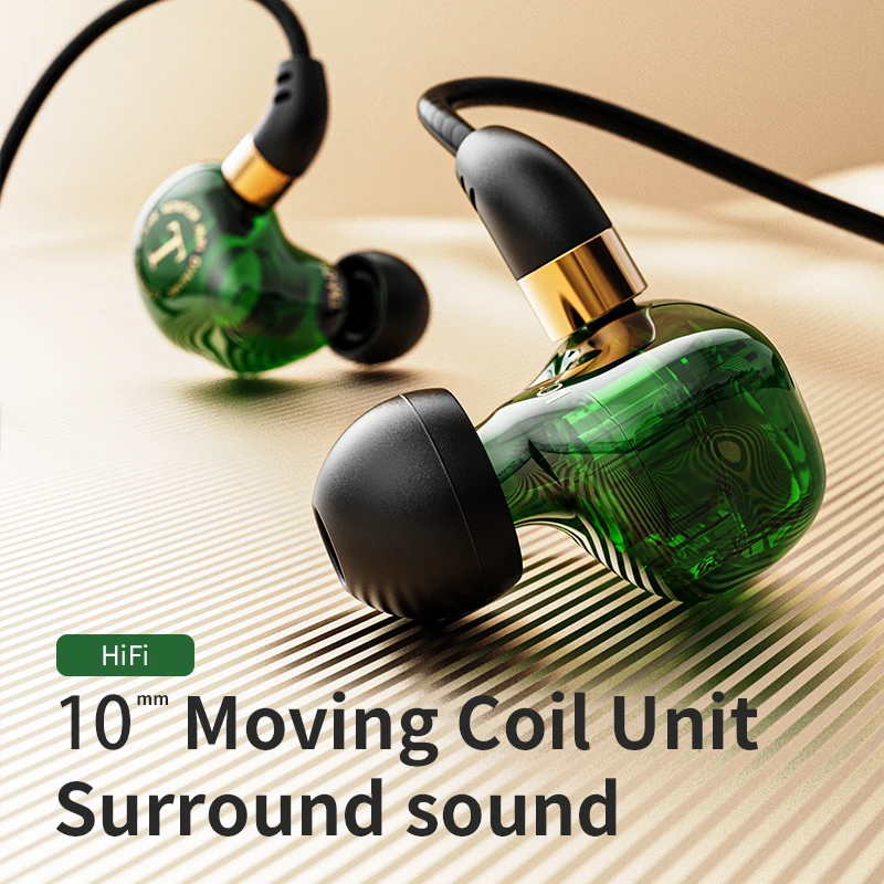 TM-01 3.5มม.หูฟังหูฟังกีฬา HiFi สเตอริโอหูฟังเกมหูฟังเพลงหูฟังสำหรับ PCOC X3 Fone De ouvido