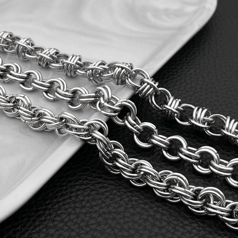Fashion Titanium Steel Multi-round Bracelet Stainless Steel Simple Men And Women All-match Jewelry Hot Sale