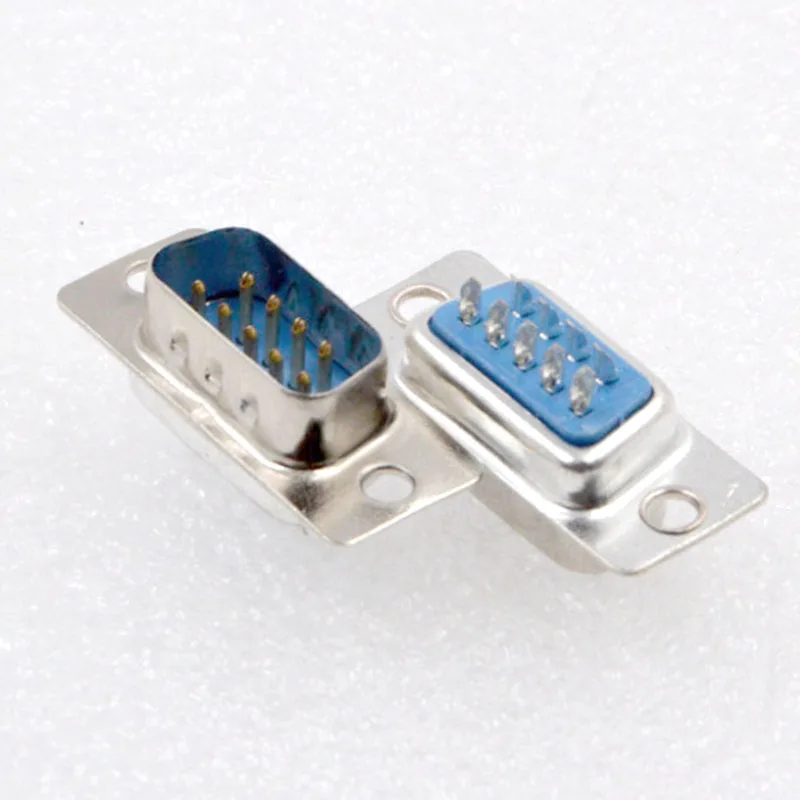 

GONGFENG 200pcs New Connector DB9 Female Head Serial Port Seat Straight Pin RS232 DB 9S Weldin Special Wholesale to Brazil