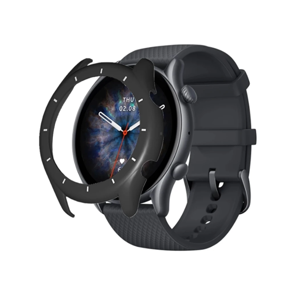 حافظة لجهاز الكمبيوتر المحمول لهواتف شاومي هوامي أمازفيت GTR 3 برو/gtr3 ساعة ذكية مزودة بسوار حماية من الصدف ملحقات