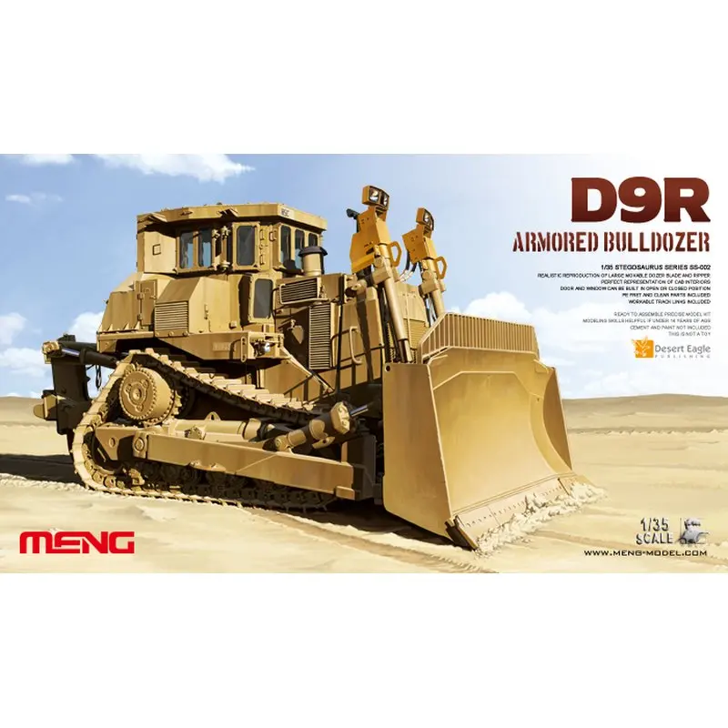 

Meng Model SS-002 1/35 D9R Doobi armored bulldozer - Scale Model Kit