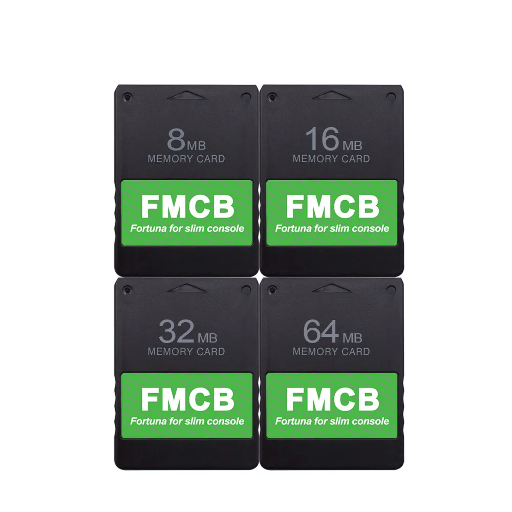 8MB 16MB 32MB 64MB For Fortuna FMCB Free McBoot Memory card for PS2 Slim Game Console SPCH-7/9xxxx Series