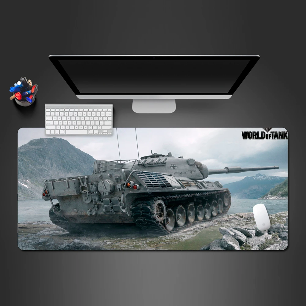 Best Cool World Of Tanks Mouse Pad Wot Domineering Gaming Mouse Mats To Mouse Gamer Leopard Large Pad To Mouse Computer Mousepad