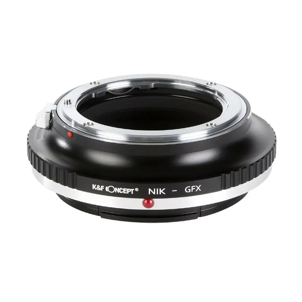 

K&F Concept NIK-GFX Adapter for Nikon F Ai AIS Mount Lens to Fujifilm Fuji GFX Mount Camera 50S 50R 50sII 100 100s Lens Adapter