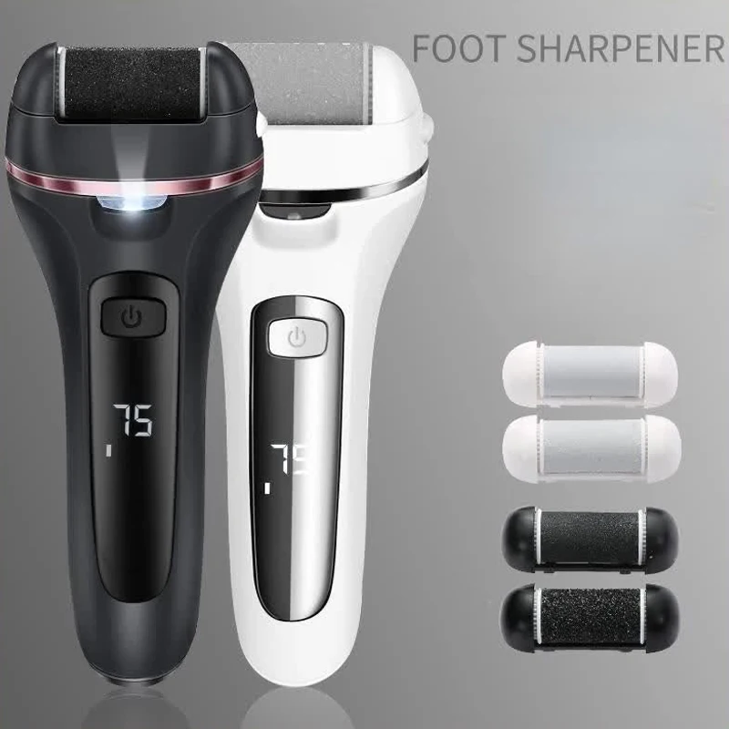 Electric Foot File Pedicure Callus Remover Grinder Professional Spa Electronic Micro Pedi For Hard Cracked Dead Skin Pedicure