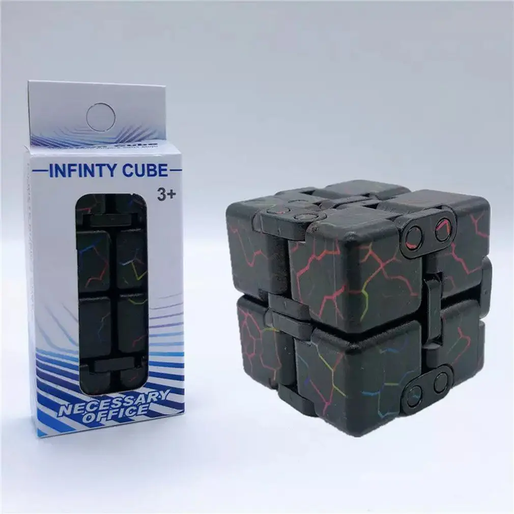 Hot Magic Cube Toy Decompression Toy Fidget Toy Office Flip Cubic Puzzle Ball Decompression Reliever Autism Toys For Adults Kids