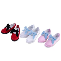 Chaussures de poupées féerique de rêve 1/4, chaussures en Satin avec nœud pour poupée de 16 pouces BJD DD