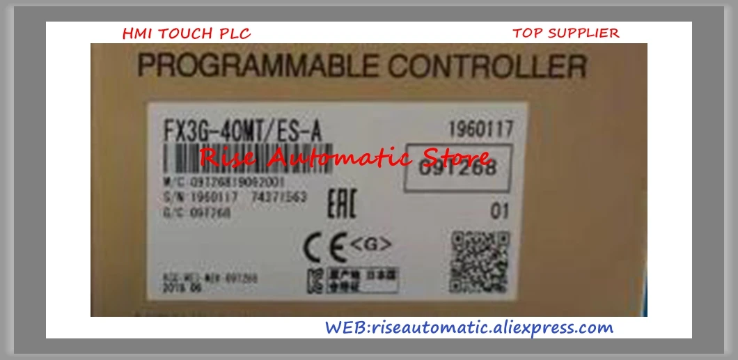 Imagem -02 - Es-a Fx3g40mt Es-a Fx3g-40mr Es-a Fx3g14mt Es-a Fx3g-14mr Es-a Plc Unidade Principal Original Novo Fx3g60mr
