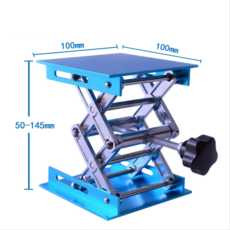 Manual Aluminum Oxidation Lifting Platform Small Stainless Steel Lifting Platform Small Laboratory Instruments