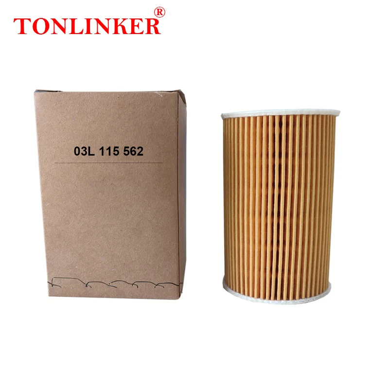 TONLINKER Car Oil Filter 03L115562 For VW Volkswagen Transporter T5 2009 2010 2011 2012 2013 2014 2015 Diesel 2.0TDI 03L115466