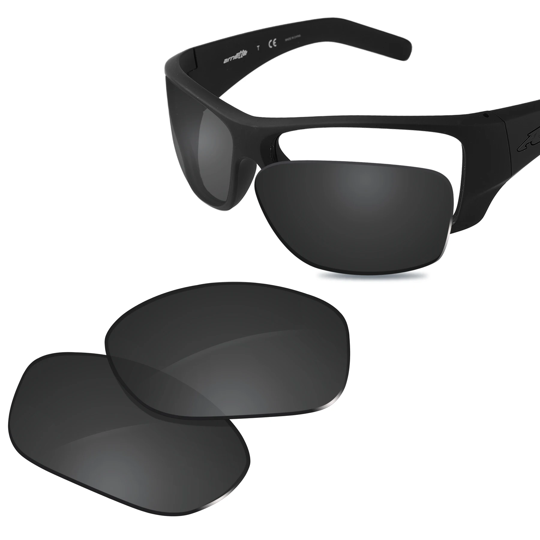 Glintbay New Performance Polarized Replacement Lenses for Arnette Heist 2.0 AN4215 Sunglasses - Multiple Colors