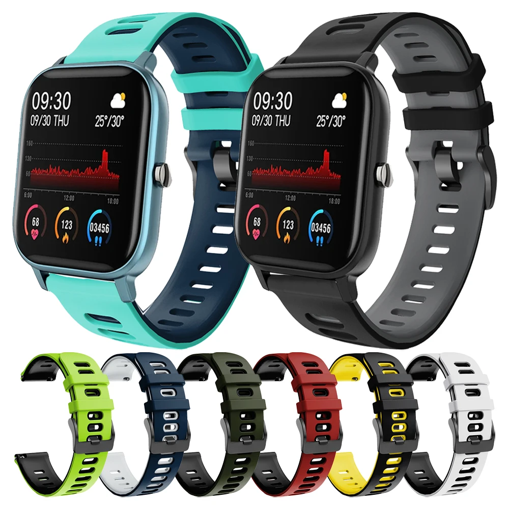 

EasyFit Sport Silicone Strap For COLMI P8 Smart Watch Band Bracelet Replace Accessories Watchband