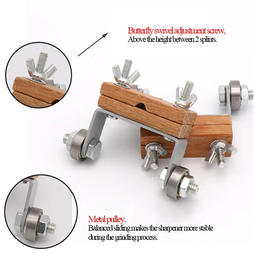 DIY Fixed Angle Knife Sharpener,Angle Guiding Knife Grinder Holder For Olive Wood Engraving, per olive Hand Woodworking Tool