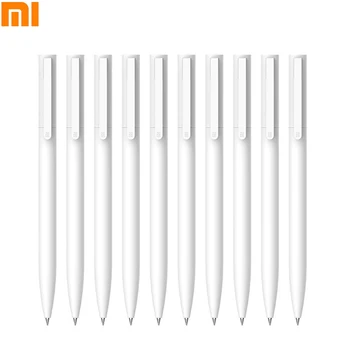 Original Xiaomi Gel Stift Mijia Mi Unterzeichnung Stift Pуkuu Caneta Stylo 0,5 MM PREMEC Glatte Schweiz Nachfüllung Büro Schule liefert