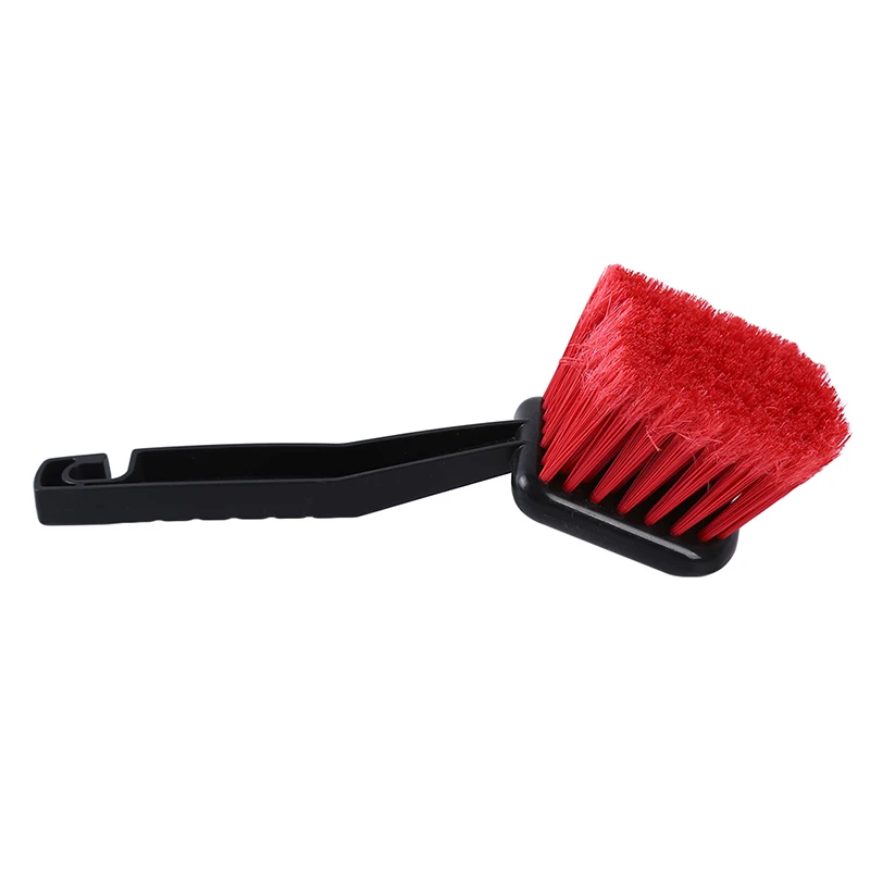 Car Cleaning Tool Soft Bristled Car Washing Brush Tire Brush Body Long-handled Red Hair Brush Red Head Wheel Cleaning Brush