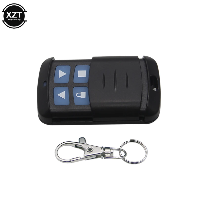 Universal 433MHz Wireless Remote Control 4-Channel Cloning Electric Gate Garage Door Transmitter Duplicator RF Key Fob Control