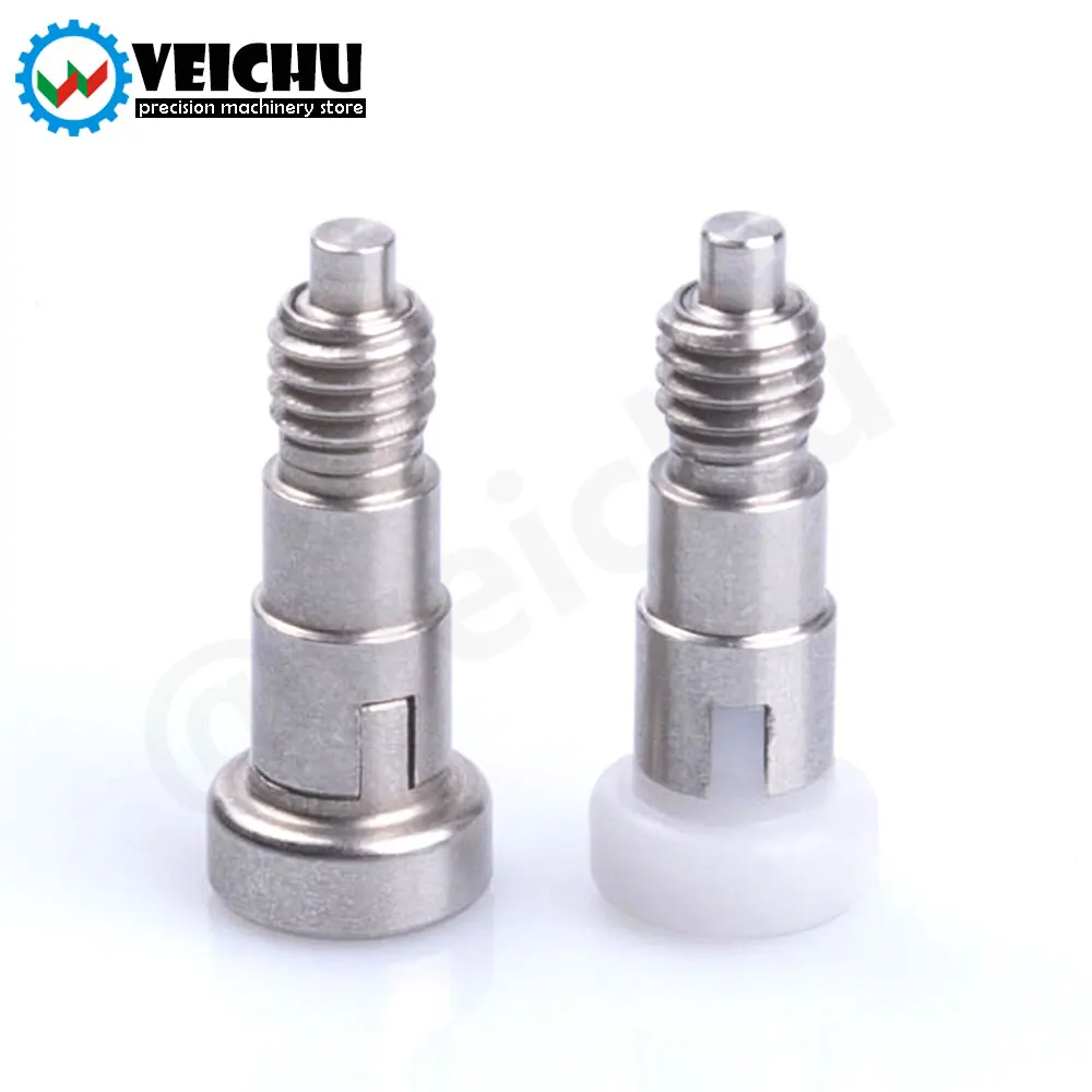 VEICHU M6 Thread  VCN240 Spring Loaded Indexing Pin Stainless Steel Quick Locking Dowel Self-Locking Mini Indexing Plungers