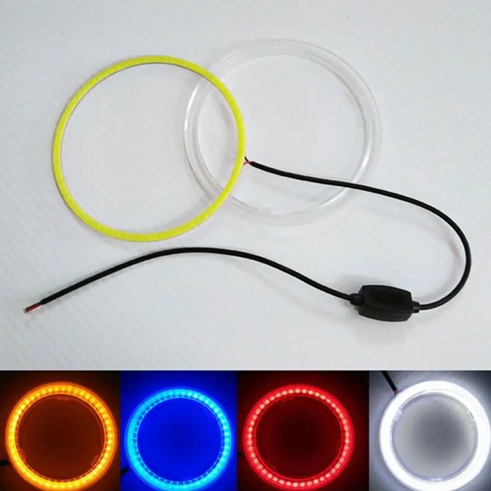 

60mm-120mm Car Vehicle Universal COB LED Ring Light Headlight Lamp