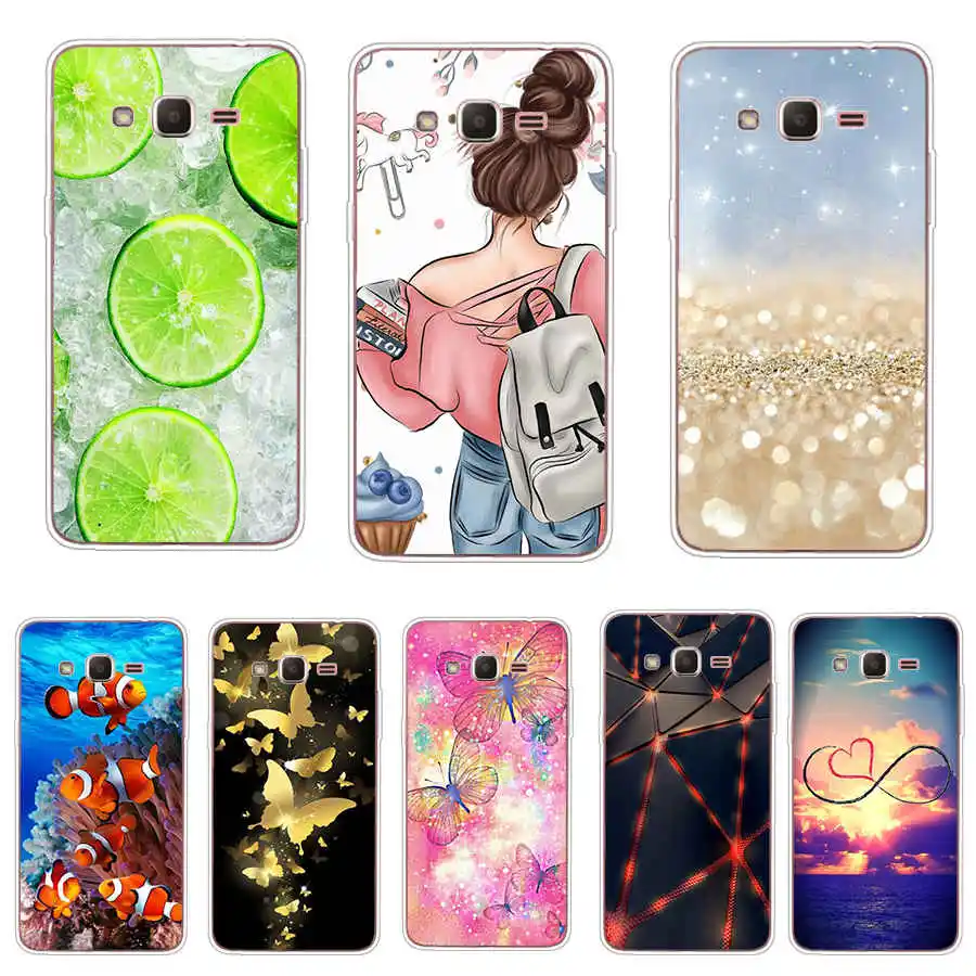 For Samsung Grand Prime Case G530 G531 Cover Bags Soft TPU Coque Fundas Silicone for Samsung Galaxy Grand Prime 5.0\