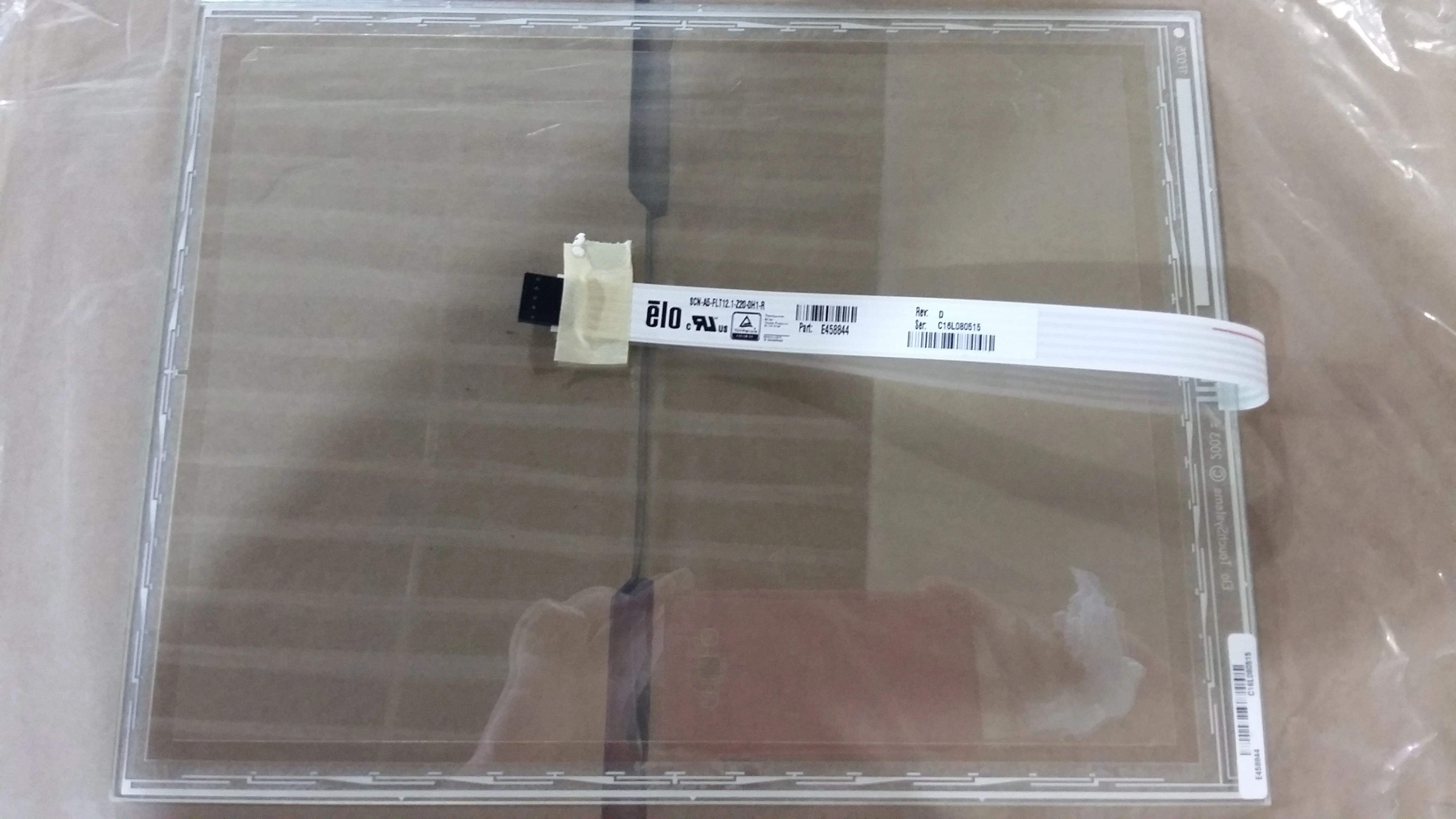 

New Original and Compatible ELO 12.1inch 5Wires touchglass SCN-A5-FLT12.1-Z20-0H1-R E458844