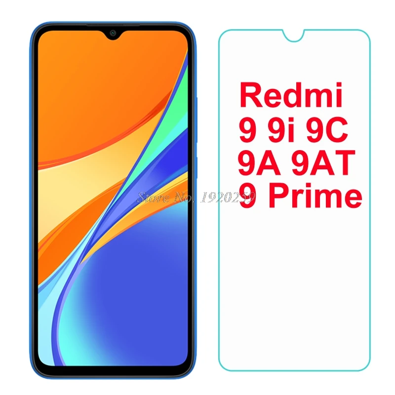 For Xiaomi Redmi 9AT 9A 9i 9C NFC Tempered Glass Telefon Screen Protector Front Film For Redmi 9 Power Prime Cover Glass Guard