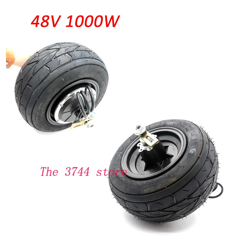 48V 1000W Motor with 10X6.00-6 Tire 10*6.00-6 Tyre For Small Citycoco Electric Scooter
