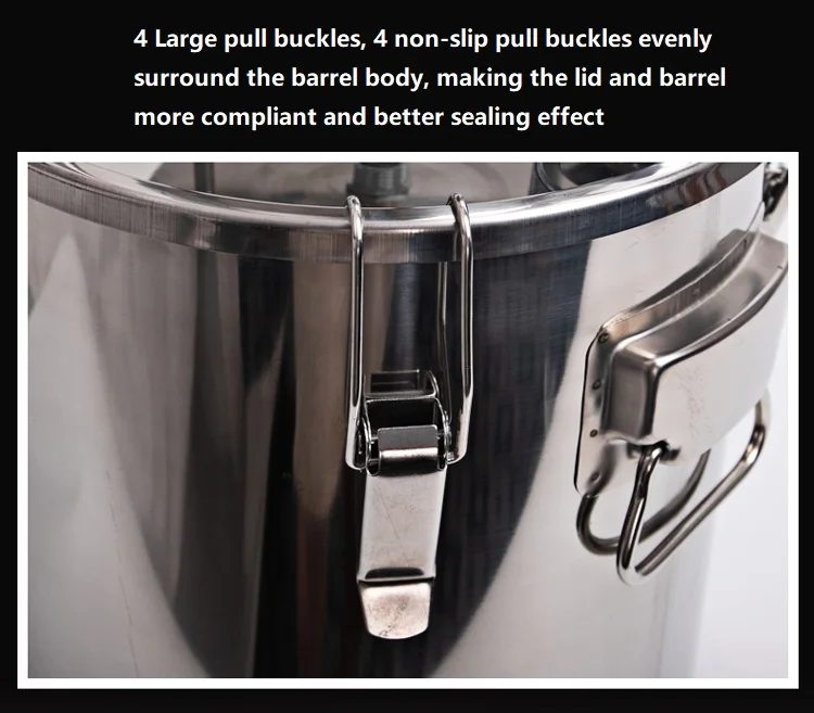 304 Inox Gia Đình 12L Rượu Pha Máy Lên Men Hấp Rượu Hydrosol Nguyên Chất Ủ Nồi