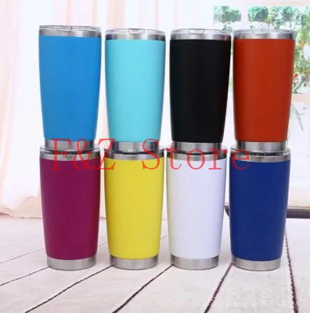 

20pcs 30oz 20oz Stainless Steel tumbler Double Wall Vacuum Insulated Travel Coffee Mug Large Capacity Sports Cups