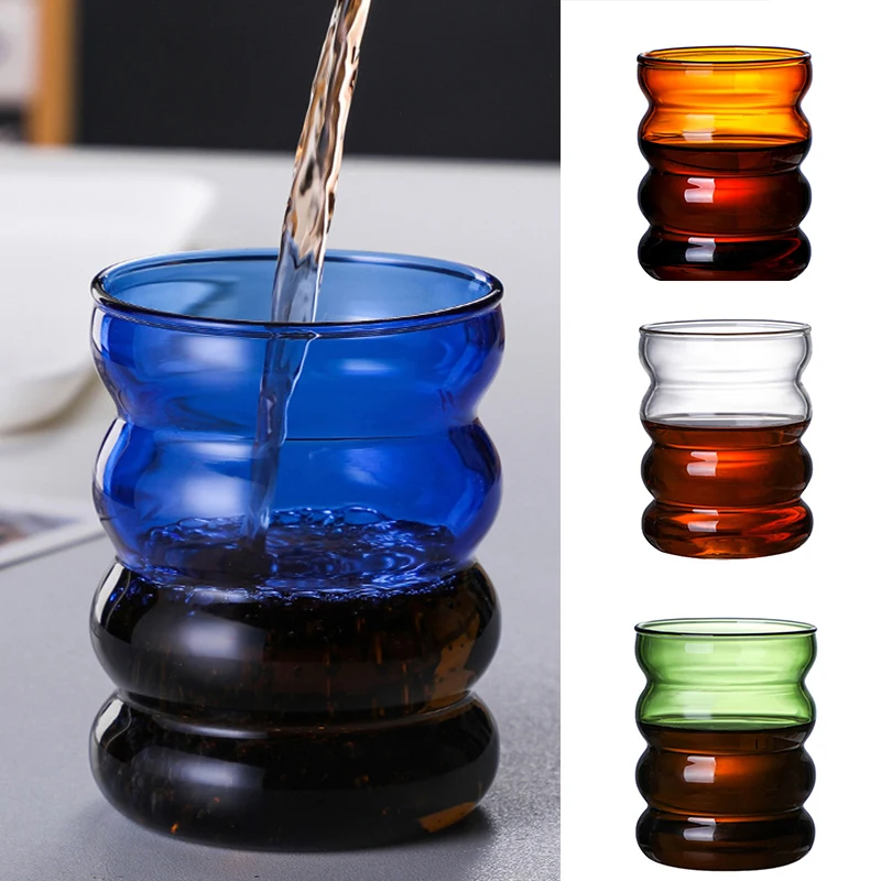 

300ML Stained Glass Cup Coffee/Milks/Juice Cup for Home Daily Use Gift for Birthday Wedding