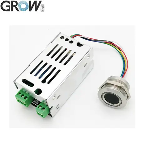 GROW K215-V1.3+R503 Self-Locking Relay Output DC10-30V Fingerprint Access Control Board For Automobile Control Access control