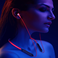Wireless Headphone Sport Bluetooth Earphones Stereo Handsfree Cordless Earbud Headset with Microphone for Motorola Mobile Phone