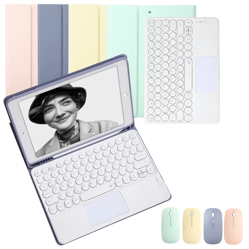 

Magnetic Keyboard Case for 2020 iPad Pro 11 Air 4 Bluetooth-compatible Keyboard and Touchpad case for iPad air 2 3 9.7 10.5 10.2