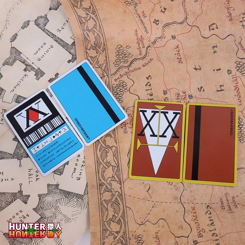 Brdwn HUNTERxHUNTER GON FREECSS Killua Zoldyck Kurapika Cosplay Hunter License Card Card image 4