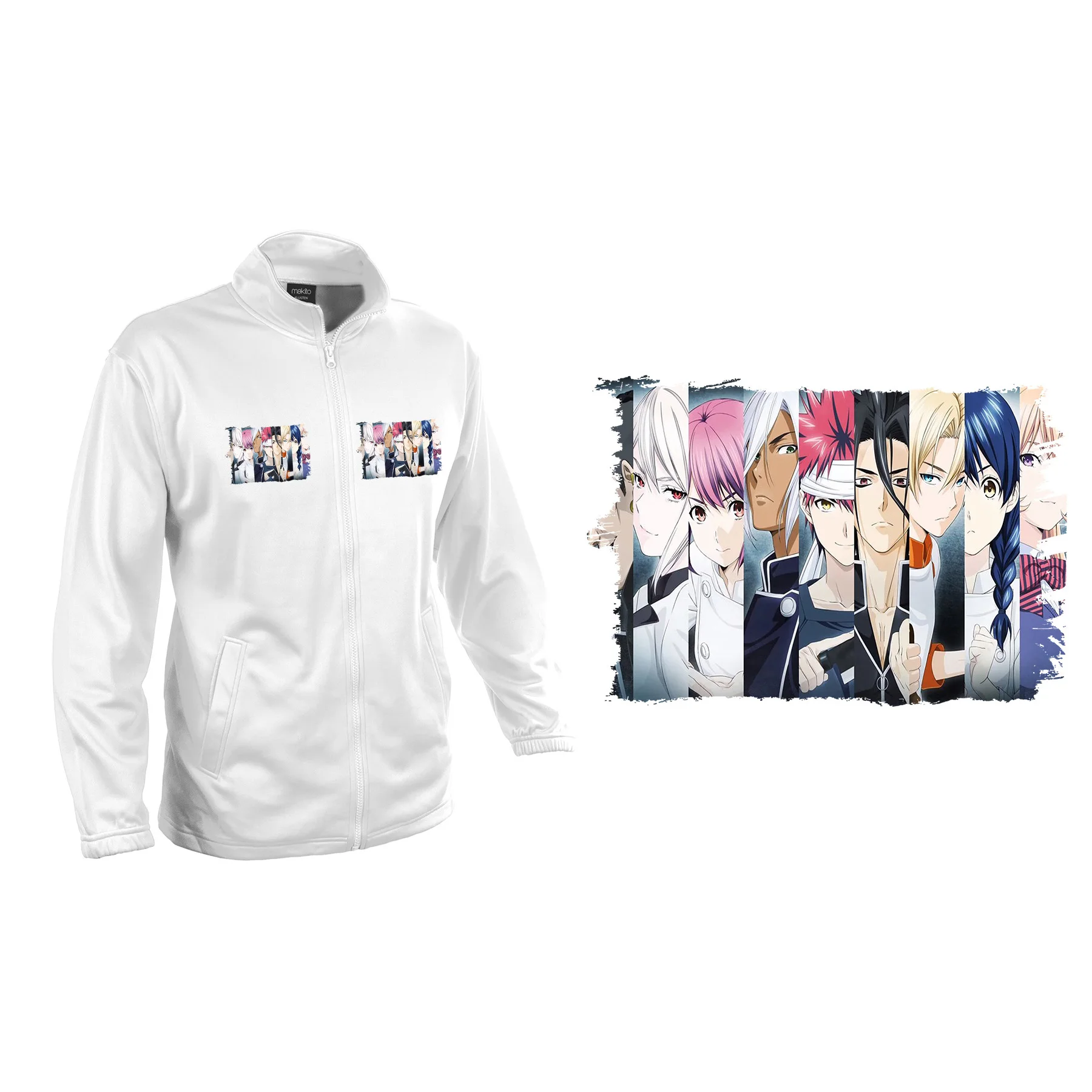 Jacket TECNICA 2 DRAWINGS SHOKUGEKI NOT SOMA jacket