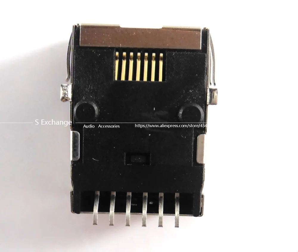 2PCS RJ45 Link Ethernet Tomada DKN1650 para CDJ900 CDJ2000