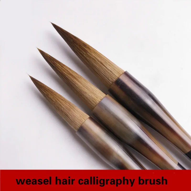 

Woolen Hair Chinese Brush Wolf Hair Chinese Calligraphy Pen for Caligraphy Writing Landscape Ink Painting Tinta China Papeleria