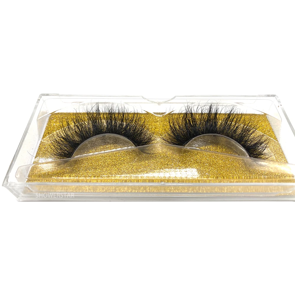 5D Mink Eyelash Handmade ทนทานสำหรับ10ครั้งธรรมชาติ Dramatic ขนตา Crisscross หนา20มม.D22