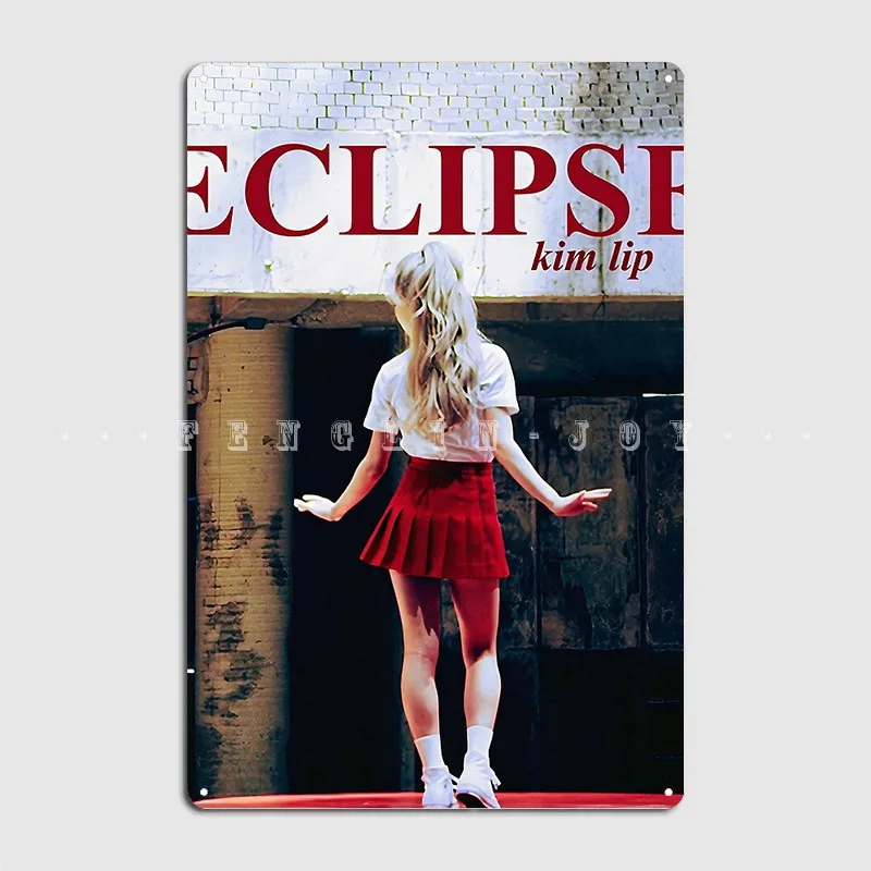 Kim Lip Eclipse Metal Plaque Poster Club Party Home Designing Wall Decor Tin Sign Poster