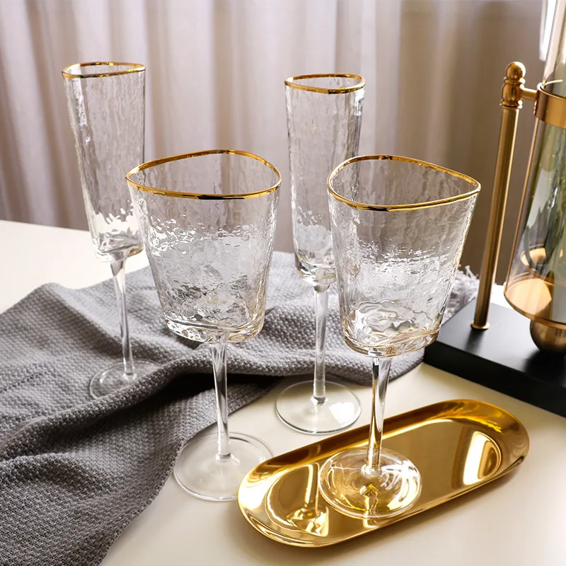 

KuBac Creative Phnom Penh Crystal Glass Small Wine Glasses Champagne Glasses European Tall Wine Glasses Drop Shipping