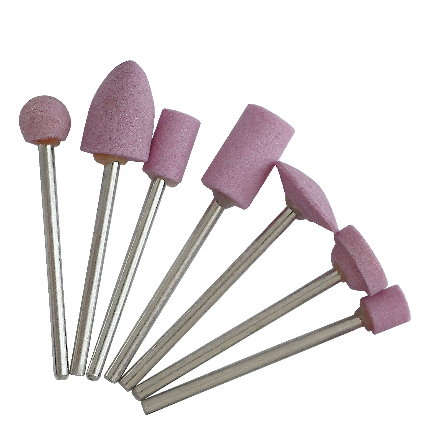 

Абразивные точки для камня, 10 шт., аксессуары для электромагнитного оборудования, Шлифовальная головка, набор инструментов для вращающегося инструмента Dremel