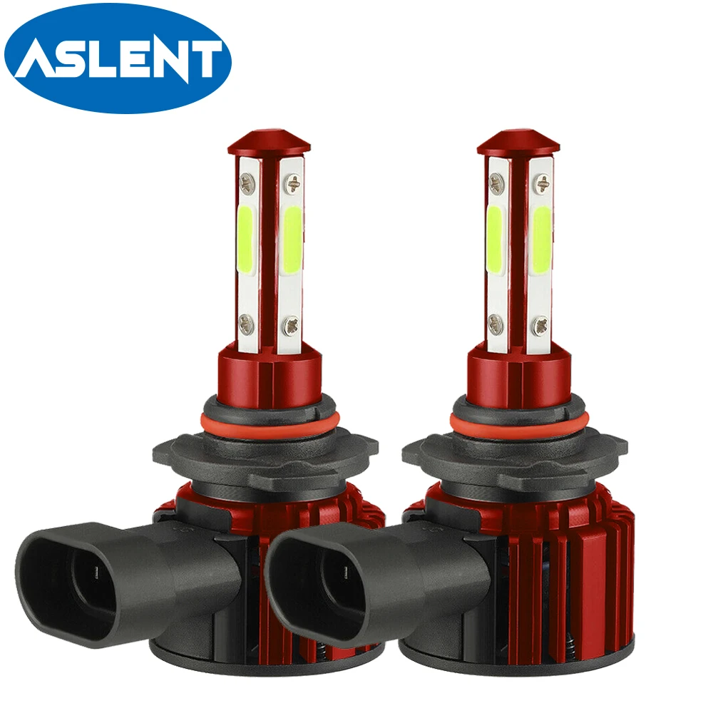 

ASLENT 2X светодиодный H11 h9 h8 H7 светодиодный 9005 HB3 9006 HB4 диод автомобилей головной светильник комплект светильник лампы авто лампы 12V 24v 8000K 6000K 360 градусов